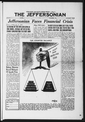 The Jeffersonian (Jefferson, Tex.), Vol. 3, No. 3, Ed. 1 Wednesday, November 1, 1950