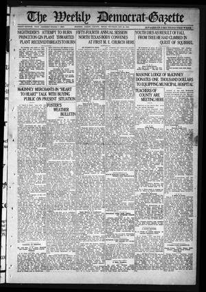 The Weekly Democrat-Gazette (McKinney, Tex.), Vol. 37, Ed. 1 Thursday, October 28, 1920