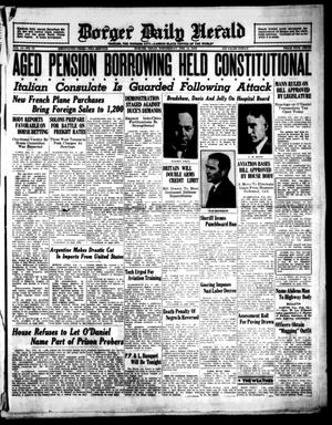 Borger Daily Herald (Borger, Tex.), Vol. 13, No. 73, Ed. 1 Wednesday, February 15, 1939