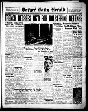 Borger Daily Herald (Borger, Tex.), Vol. 13, No. 129, Ed. 1 Friday, April 21, 1939