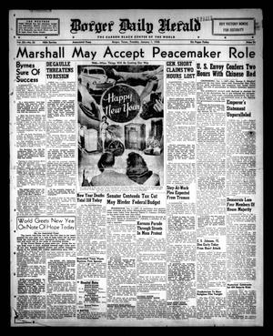 Borger Daily Herald (Borger, Tex.), Vol. 20, No. 32, Ed. 1 Tuesday, January 1, 1946