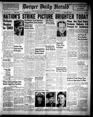 Borger Daily Herald (Borger, Tex.), Vol. 20, No. 43, Ed. 1 Monday, January 14, 1946