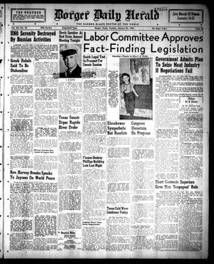 Borger Daily Herald (Borger, Tex.), Vol. 20, No. 50, Ed. 1 Tuesday, January 22, 1946