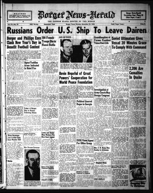 Borger-News Herald (Borger, Tex.), Vol. 21, No. 24, Ed. 1 Monday, December 23, 1946
