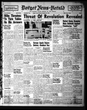 Borger-News Herald (Borger, Tex.), Vol. 21, No. 26, Ed. 1 Thursday, December 26, 1946