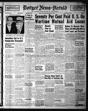 Borger-News Herald (Borger, Tex.), Vol. 21, No. 27, Ed. 1 Friday, December 27, 1946