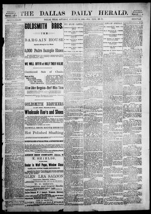 The Dallas Herald. (Dallas, Tex.), Vol. 31, No. 75, Ed. 1 Saturday, January 19, 1884