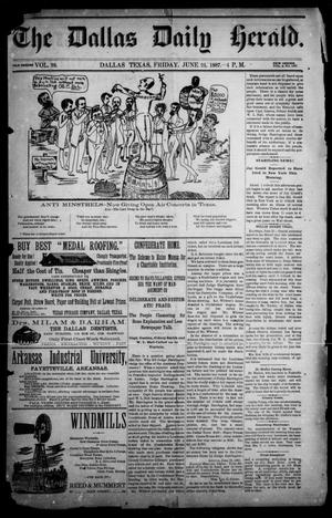 The Dallas Herald. (Dallas, Tex.), Vol. 2, No. 137, Ed. 1 Friday, June 24, 1887