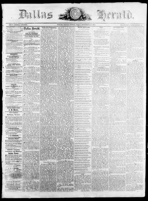 Dallas Herald. (Dallas, Tex.), Vol. 17, No. 2, Ed. 1 Saturday, September 25, 1869