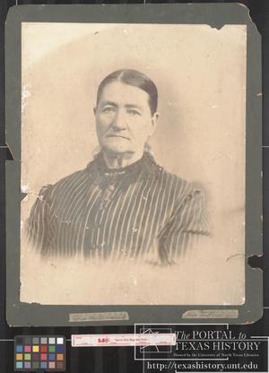 Primary view of object titled '[Photograph of a Woman]'.