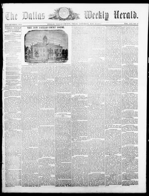 The Dallas Weekly Herald. (Dallas, Tex.), Vol. 21, No. 37, Ed. 1 Saturday, May 30, 1874