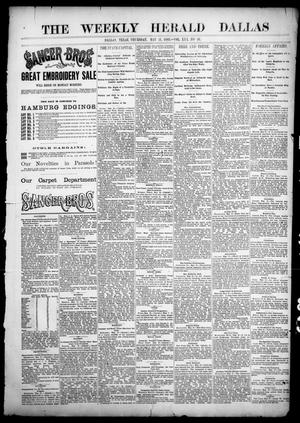 The Dallas Weekly Herald. (Dallas, Tex.), Vol. 30, No. 26, Ed. 1 Thursday, May 31, 1883