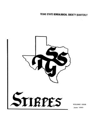 Primary view of object titled 'Stirpes, Volume 23, Number 2, June 1983'.