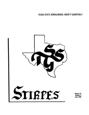 Stirpes, Volume 20, Number 2, June 1980