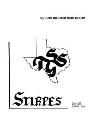 Primary view of object titled 'Stirpes, Volume 19, Number 4, December 1979'.