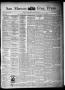 Thumbnail image of item number 1 in: 'San Marcos Free Press. (San Marcos, Tex.), Vol. 13, No. 30, Ed. 1 Thursday, July 3, 1884'.