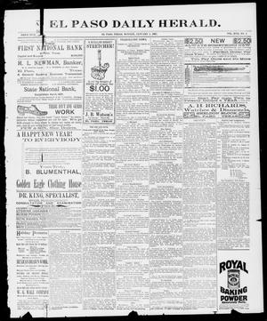 El Paso Daily Herald. (El Paso, Tex.), Vol. 17, No. 2, Ed. 1 Monday, January 4, 1897