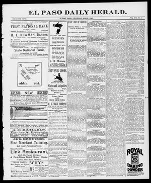 El Paso Daily Herald. (El Paso, Tex.), Vol. 17, No. 52, Ed. 1 Wednesday, March 3, 1897