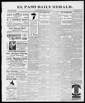 El Paso Daily Herald. (El Paso, Tex.), Vol. 17, No. 66, Ed. 1 Friday, March 19, 1897
