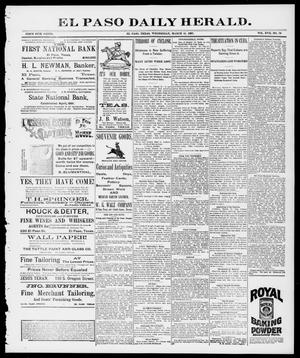 El Paso Daily Herald. (El Paso, Tex.), Vol. 17, No. 76, Ed. 1 Wednesday, March 31, 1897