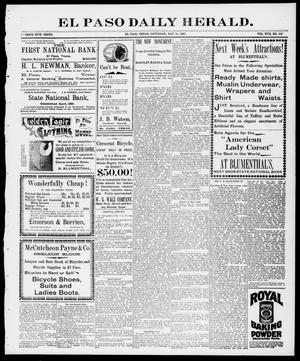 El Paso Daily Herald. (El Paso, Tex.), Vol. 17, No. 116, Ed. 1 Saturday, May 15, 1897