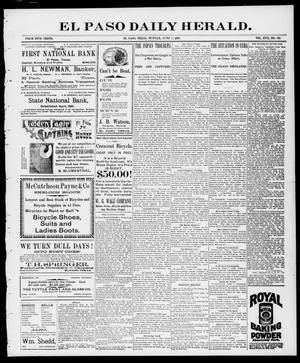 El Paso Daily Herald. (El Paso, Tex.), Vol. 17, No. 135, Ed. 1 Monday, June 7, 1897