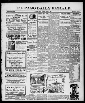 El Paso Daily Herald. (El Paso, Tex.), Vol. 17, No. 142, Ed. 1 Tuesday, June 15, 1897