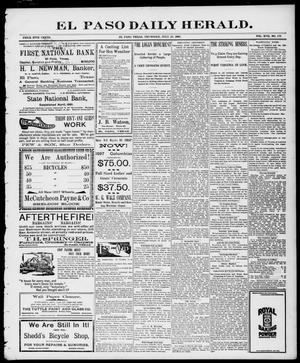 El Paso Daily Herald. (El Paso, Tex.), Vol. 17, No. 173, Ed. 1 Thursday, July 22, 1897
