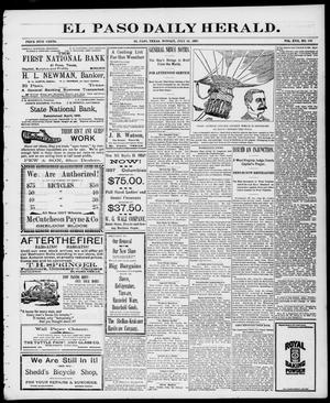 El Paso Daily Herald. (El Paso, Tex.), Vol. 17, No. 176, Ed. 1 Monday, July 26, 1897