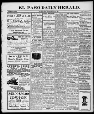 El Paso Daily Herald. (El Paso, Tex.), Vol. 17, No. 194, Ed. 1 Monday, August 16, 1897