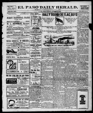 El Paso Daily Herald. (El Paso, Tex.), Vol. 18, No. 40, Ed. 1 Thursday, February 17, 1898