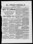 Newspaper: El Paso Daily Herald. (El Paso, Tex.), Ed. 2 Monday, May 9, 1898