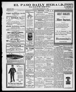 El Paso Daily Herald. (El Paso, Tex.), Vol. 18, No. 115, Ed. 1 Saturday, May 28, 1898