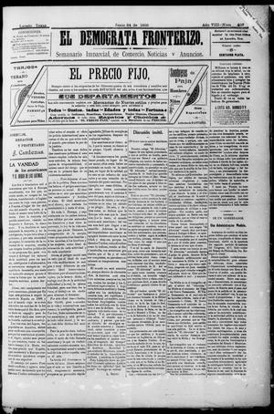 El Democrata Fronterizo. (Laredo, Tex.), Vol. 8, No. 407, Ed. 1 Saturday, June 24, 1905