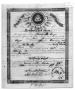 Primary view of Certificate of admittance into the Sons of Temperance