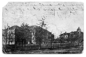 Primary view of object titled 'North Texas State Normal School, Denton, Tex.'.
