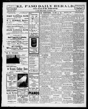 El Paso Daily Herald. (El Paso, Tex.), Vol. 18, No. 197, Ed. 1 Friday, September 2, 1898