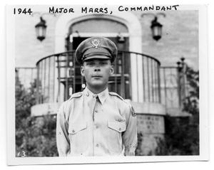 Major Marrs, Commandant, Chilton Hall, NTSTC, 1943