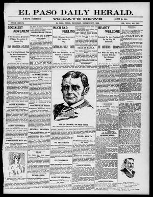 El Paso Daily Herald. (El Paso, Tex.), Vol. 18, No. 283, Ed. 1 Saturday, December 17, 1898