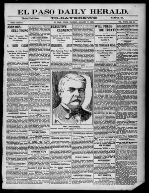 El Paso Daily Herald. (El Paso, Tex.), Vol. 19, No. 14, Ed. 1 Tuesday, January 17, 1899