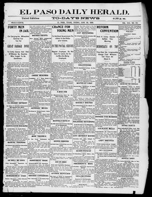 El Paso Daily Herald. (El Paso, Tex.), Vol. 19, No. 155, Ed. 1 Friday, June 30, 1899