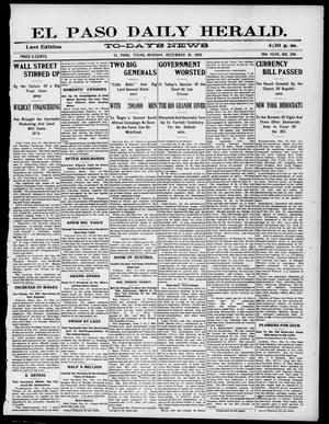 El Paso Daily Herald. (El Paso, Tex.), Vol. 19TH YEAR, No. 296, Ed. 1 Monday, December 18, 1899