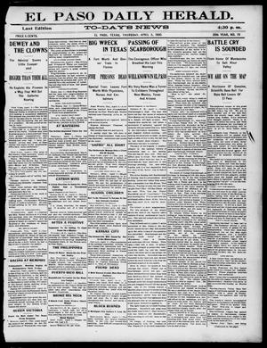 El Paso Daily Herald. (El Paso, Tex.), Vol. 20TH YEAR, No. 79, Ed. 1 Thursday, April 5, 1900
