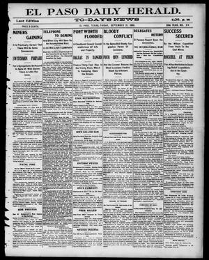 El Paso Daily Herald. (El Paso, Tex.), Vol. 20TH YEAR, No. 214, Ed. 1 Friday, September 21, 1900