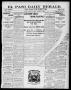 Thumbnail image of item number 1 in: 'El Paso Daily Herald. (El Paso, Tex.), Vol. 20TH YEAR, No. 202, Ed. 1 Wednesday, October 24, 1900'.