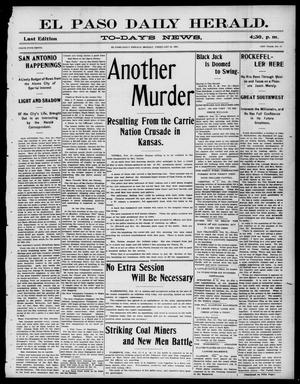 El Paso Daily Herald. (El Paso, Tex.), Vol. 21ST YEAR, No. 47, Ed. 1 Monday, February 25, 1901