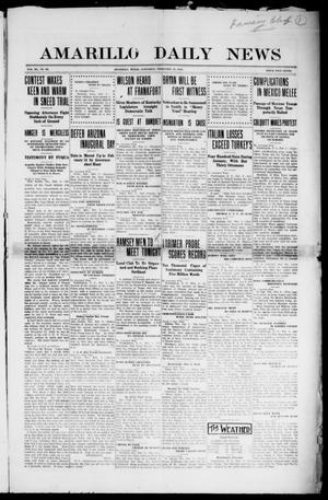 Amarillo Daily News (Amarillo, Tex.), Vol. 3, No. 85, Ed. 1 Saturday, February 10, 1912