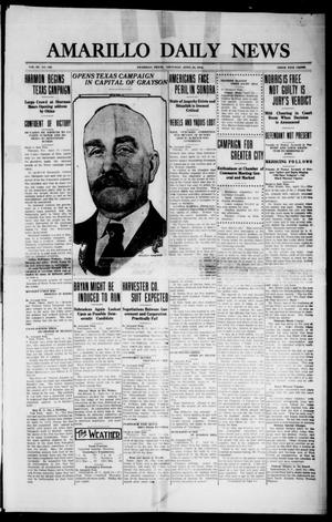 Amarillo Daily News (Amarillo, Tex.), Vol. 3, No. 149, Ed. 1 Thursday, April 25, 1912