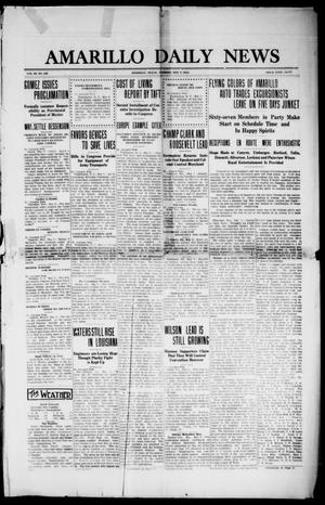 Amarillo Daily News (Amarillo, Tex.), Vol. 3, No. 159, Ed. 1 Tuesday, May 7, 1912