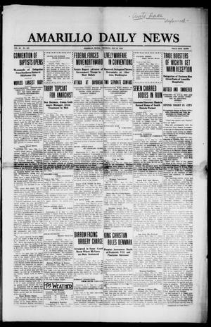 Primary view of object titled 'Amarillo Daily News (Amarillo, Tex.), Vol. 3, No. 167, Ed. 1 Thursday, May 16, 1912'.